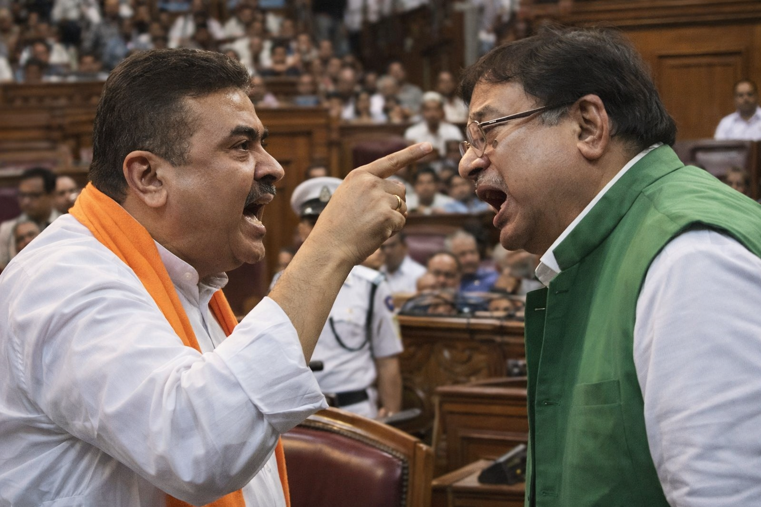 Suvendu Adhikari vs Udayan Guha : ‘কে কার ব্যাটা’ বিতর্কে উত্তাল বিধানসভা, বাবা তুলে তীব্র বাকযুদ্ধে শুভেন্দু–উদয়ন