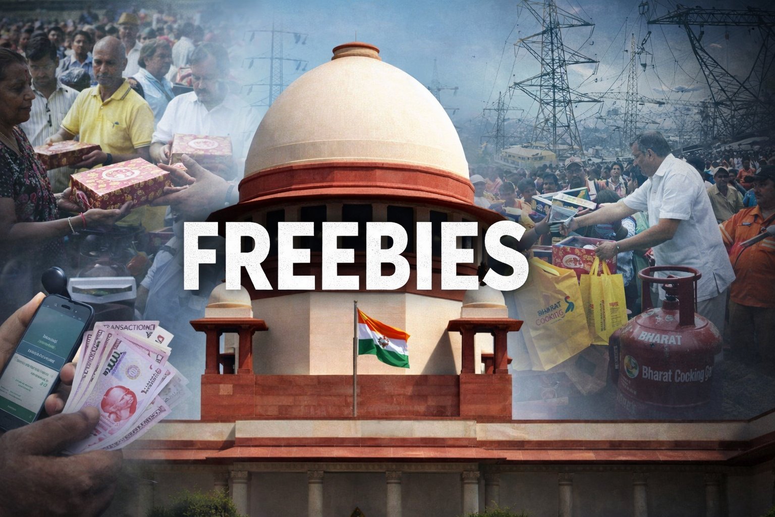 Supreme Court on Freebies : 'ভোটের আগে কাঁড়ি কাঁড়ি নগদ টাকা দিলে মানুষ কি আর কাজ করতে চাইবে?' প্রশ্ন তুলল সুপ্রিম কোর্ট
