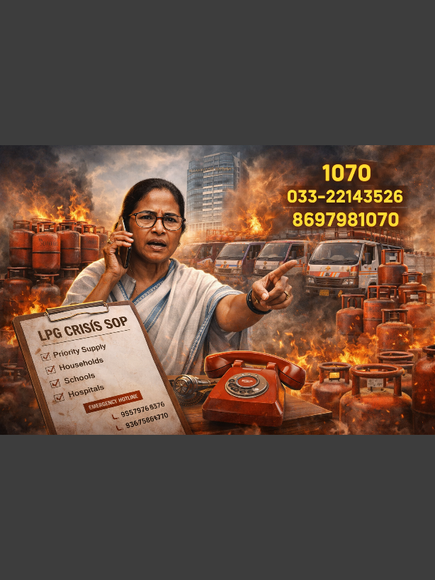 Mamata Banerjee LPG SOP: বাংলায় এলপিজি সংকট মোকাবিলায় মমতার বড় পদক্ষেপ, নবান্নে এসওপি জারি ও ২৪ ঘণ্টার হেল্পলাইন চালু
