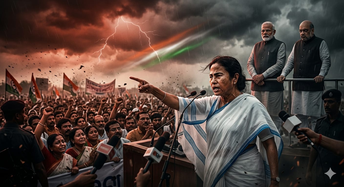Mamata against Modi Shah : 'যাঁদের হাতে রক্ত মিশে, তাঁরা বাংলার মানুষকে অনুপ্রবেশকারী বলে অসম্মান করেন' মোদি-শাহকে তীব্র আক্রমণ মমতার