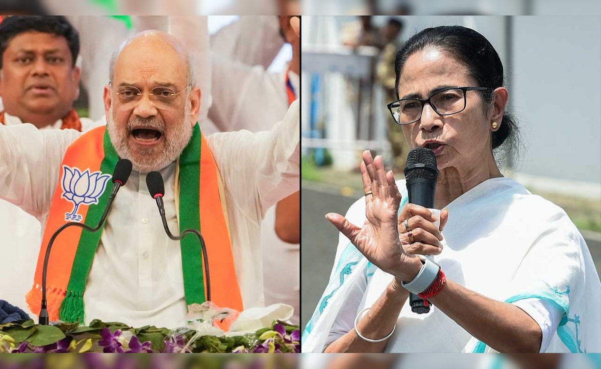 Amit Shah Bengal : '৪ তারিখের পর এখানে ৪ বিয়ে বন্ধ করে দেওয়া হবে, দিদি, আপনার গুন্ডাদের গ্যারাজে ঢুকিয়ে দিন' মমতাকে হুঁশিয়ারি অমিত শাহের