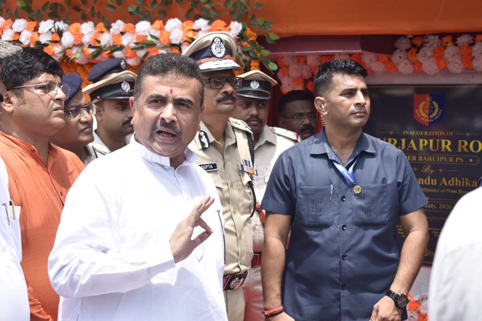 Suvendu Baruipur : ‘গ্রাম-গঞ্জে বেআইনি মদ, জুয়া ও মাদকচক্র সম্পূর্ণ উপড়ে ফেলতে হবে’ বারুইপুর থেকে কড়া বার্তা শুভেন্দুর