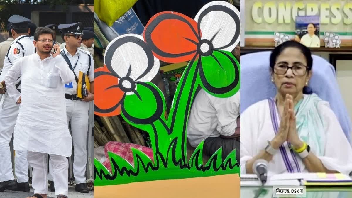 TMC Logo freezed : তৃণমূলের জোড়া ফুল প্রতীক ফ্রিজ করল নির্বাচন কমিশন, তৃণমূল নাম ও জোড়া ফুল প্রতীক ব্যবহার করতে পারবেন না মমতা ও ঋতব্রত কেউ